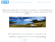 Tablet Screenshot of mindfulbrowsing.org